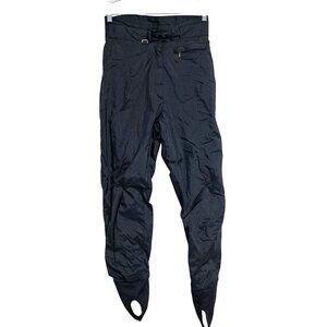 Black Cornice Ski Pants Large Stirrups